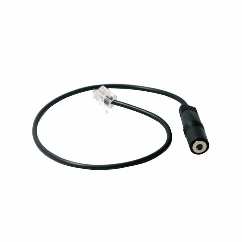 Cavo di prolunga da computer a telefono, auricolare in cristallo da 3,5 mm a RJ9, convertitore per cuffie da RJ9 a 3,5