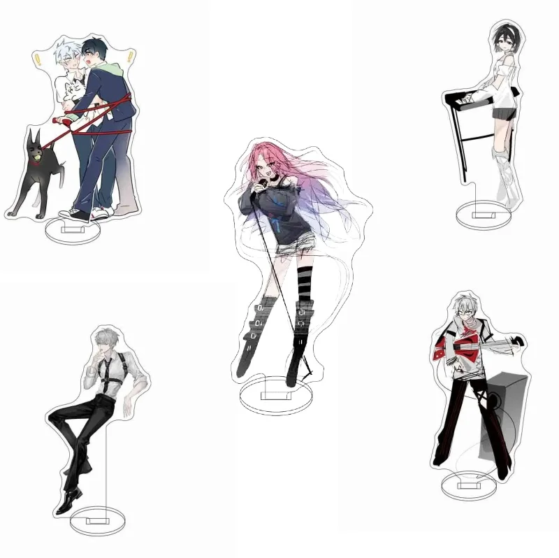 

Alien Stage Till IVAN LuKa Anime Stand Model Plate Decoration Desk Figure Display Couple Gift Creativity Product New Ornament