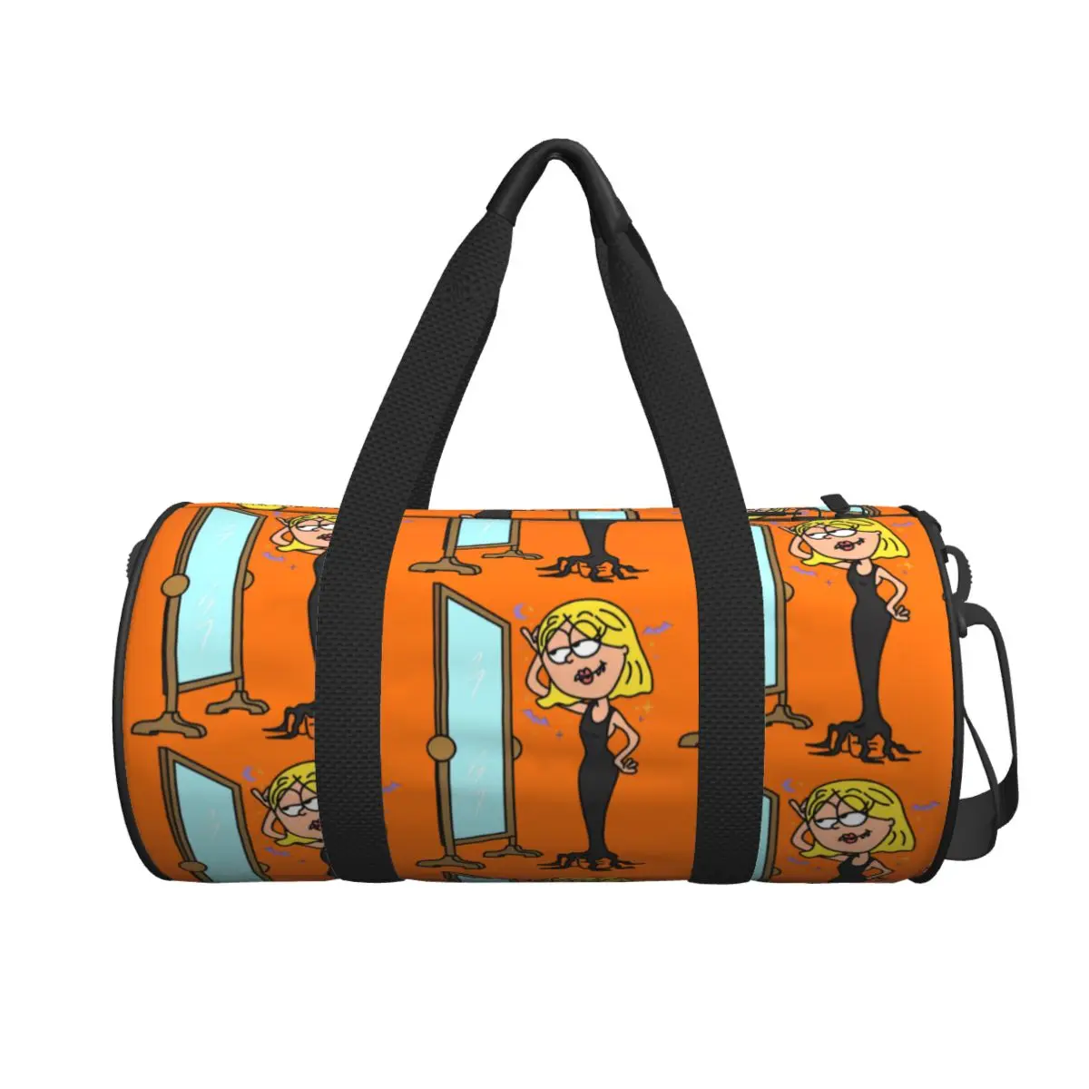 

Lizzie Mcguire Cartoon Large Duffle Gym Bag Multi-Functional Duffle Travel Bags Handbags Fitness bag