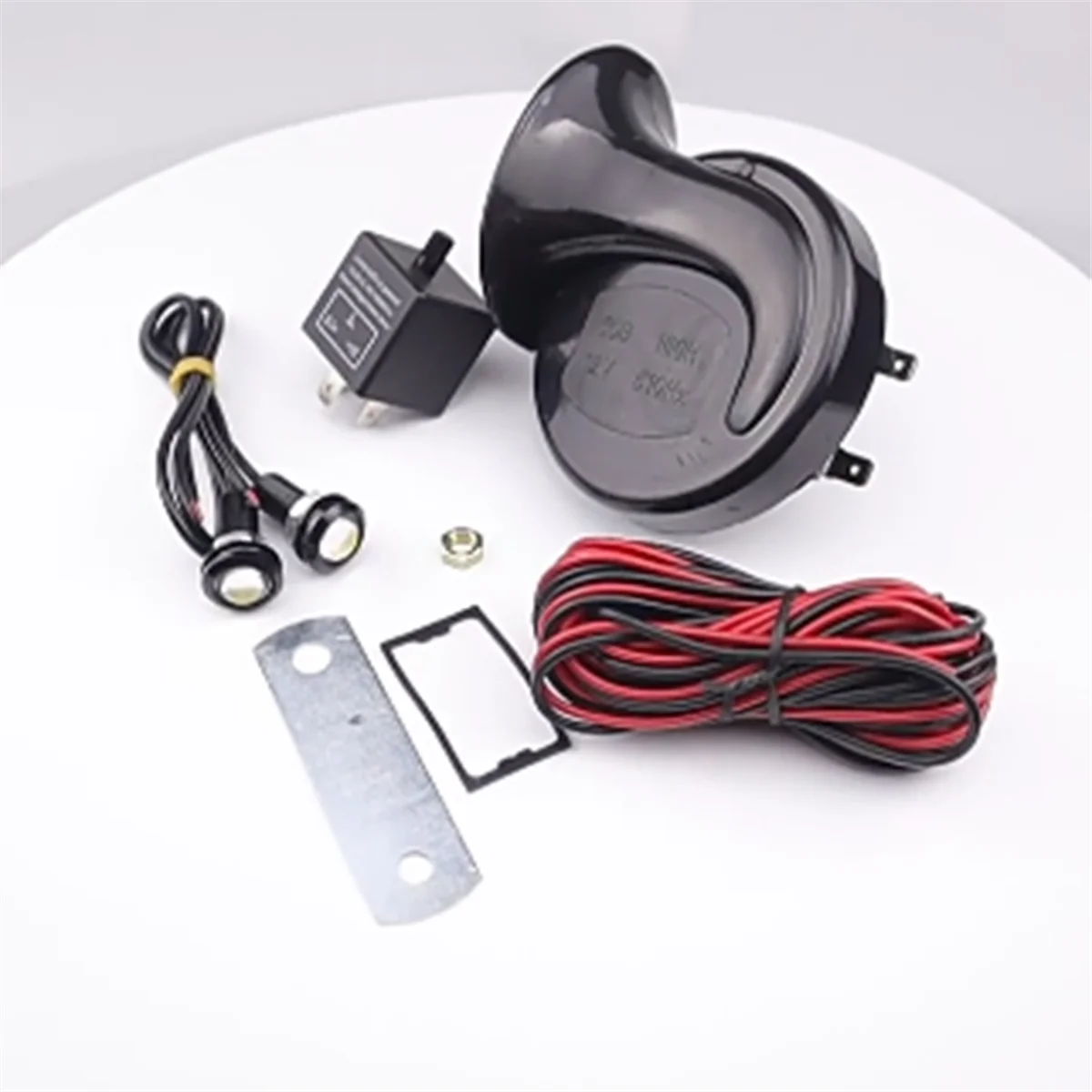 ATV UTV Turn Signal Kit Universal Turn Signal Light with Column Turn Switch 60D Horn LED Flasher Kit