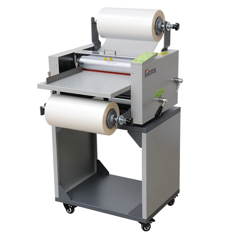 

669XY Fully Automatic Large Steel Roller Laminating Machine A3 Hot and Cold Speed Adjustable for A5 A6 A4 Paper Sizes
