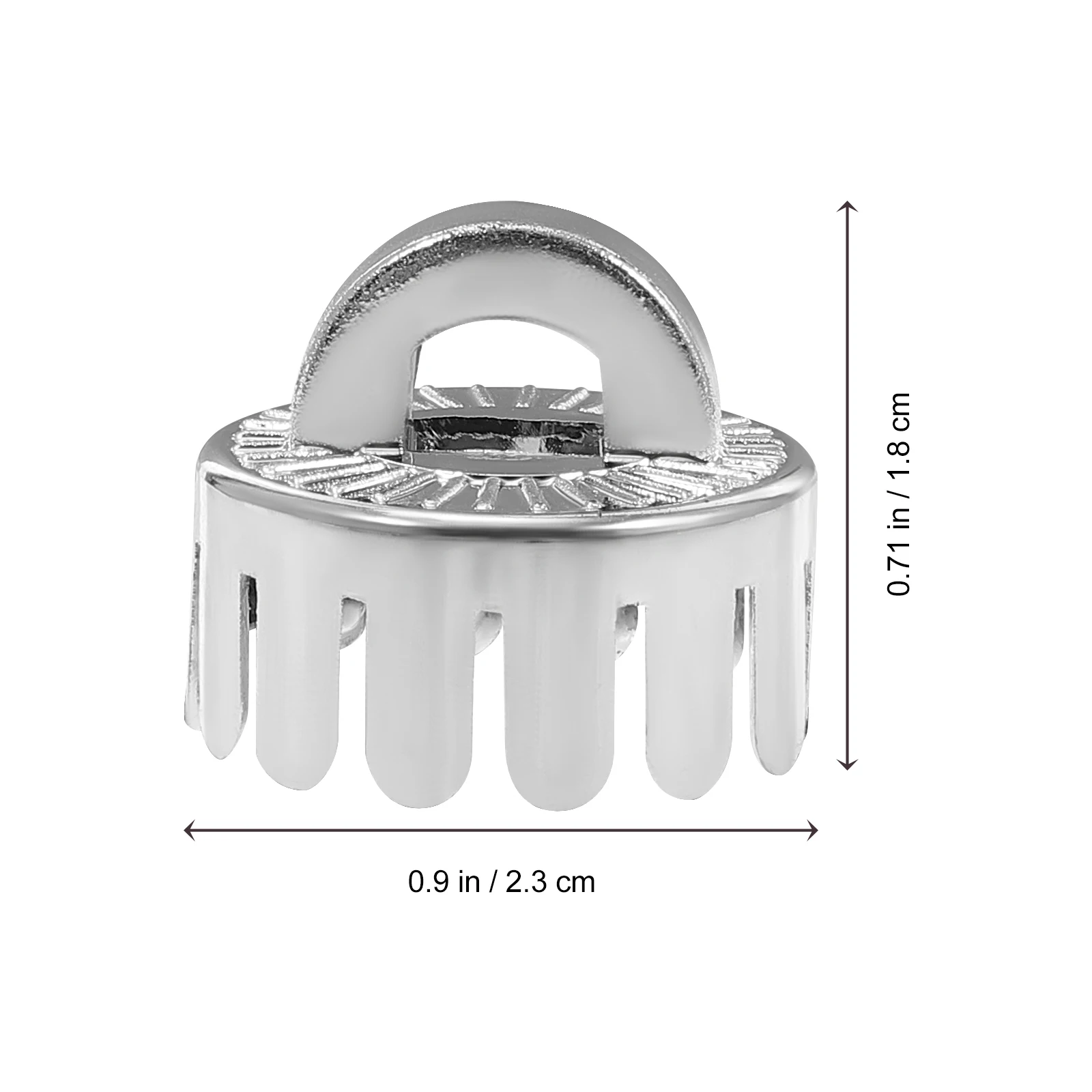 

10 Pcs Decorative Ball Accessories 2 5CM Diameter naments Caps Plastic Pendant Covers Craft Supplies Jewelry Parts Christmas