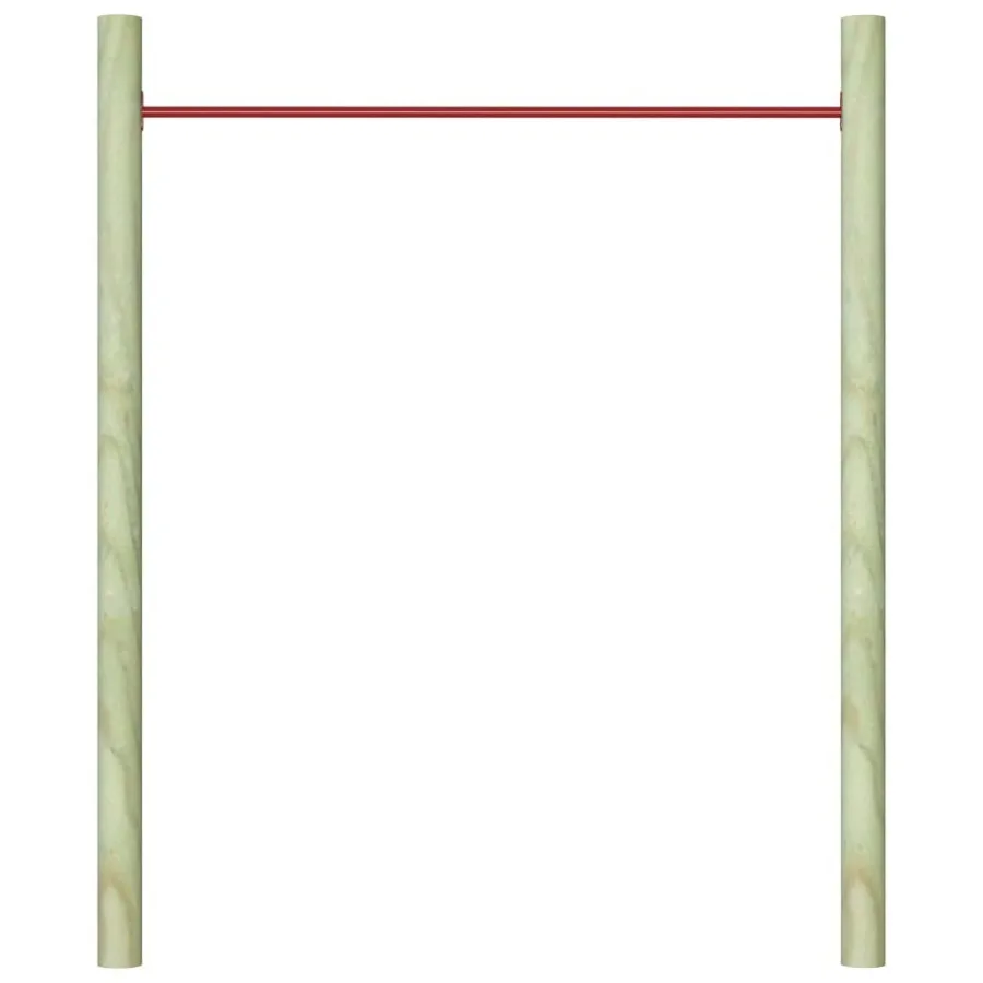 Drehstange 49,2 Stahl Rot