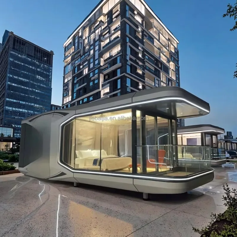 Villa espacial de habitação móvel