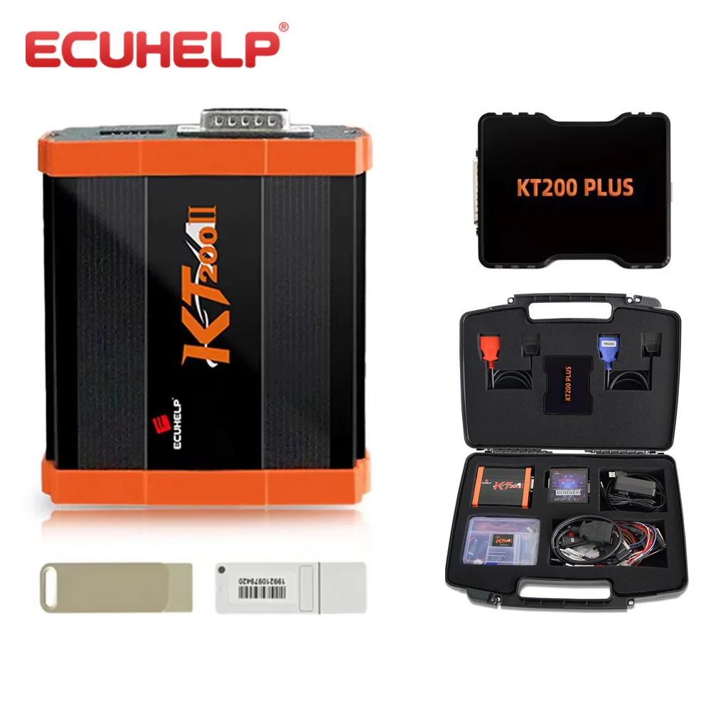 ECUHELP KT200II Full Version with Offline Workstation & KT200 Plus ECU Programmer Read /Write /Clone by OBD/Bench Mode