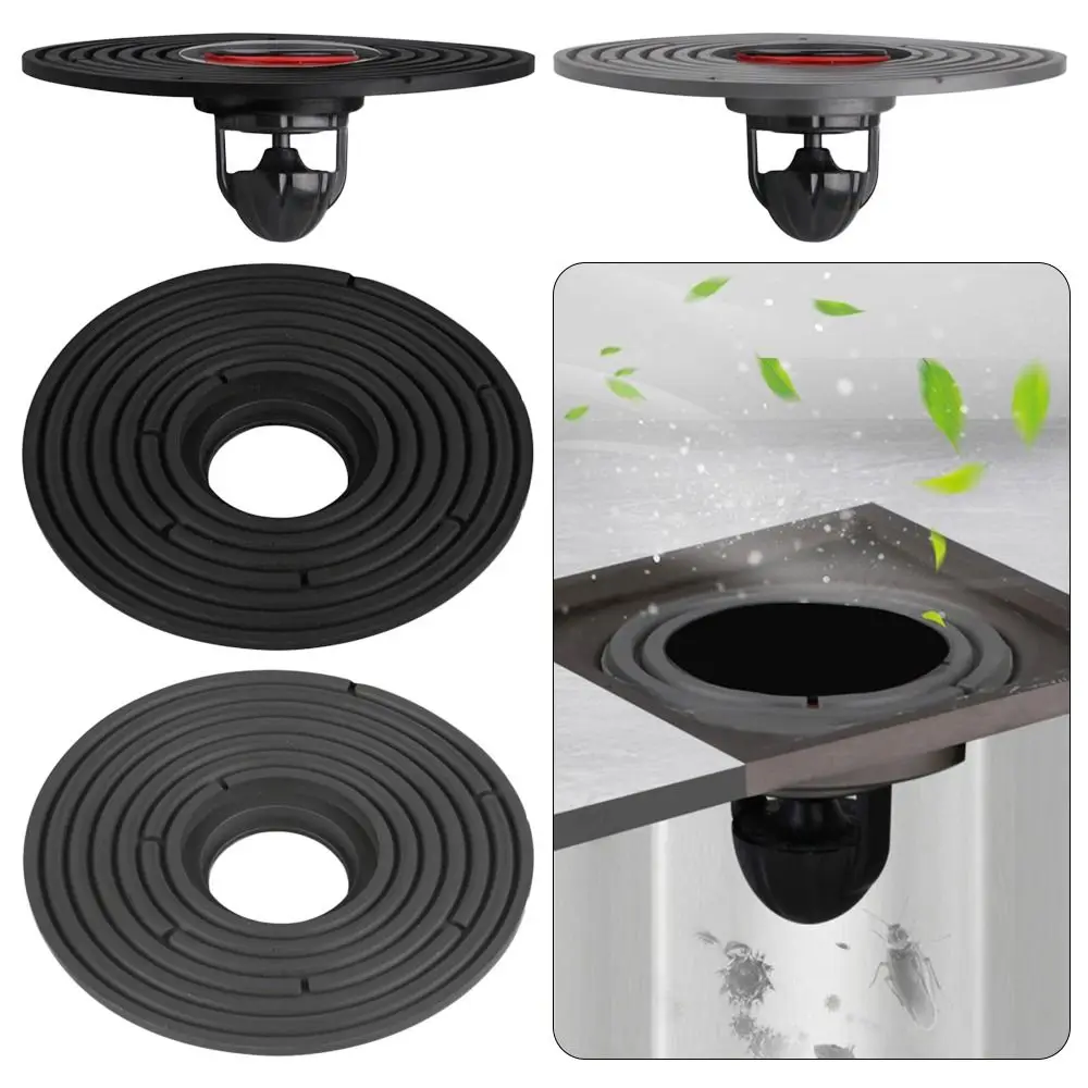 

1Pcs Durable Bathroom Floor Floor Drain Core Odor And Insect Proof Can Be Cut Sewer Cover 138mm Large Size Sewer Rapid Drainage