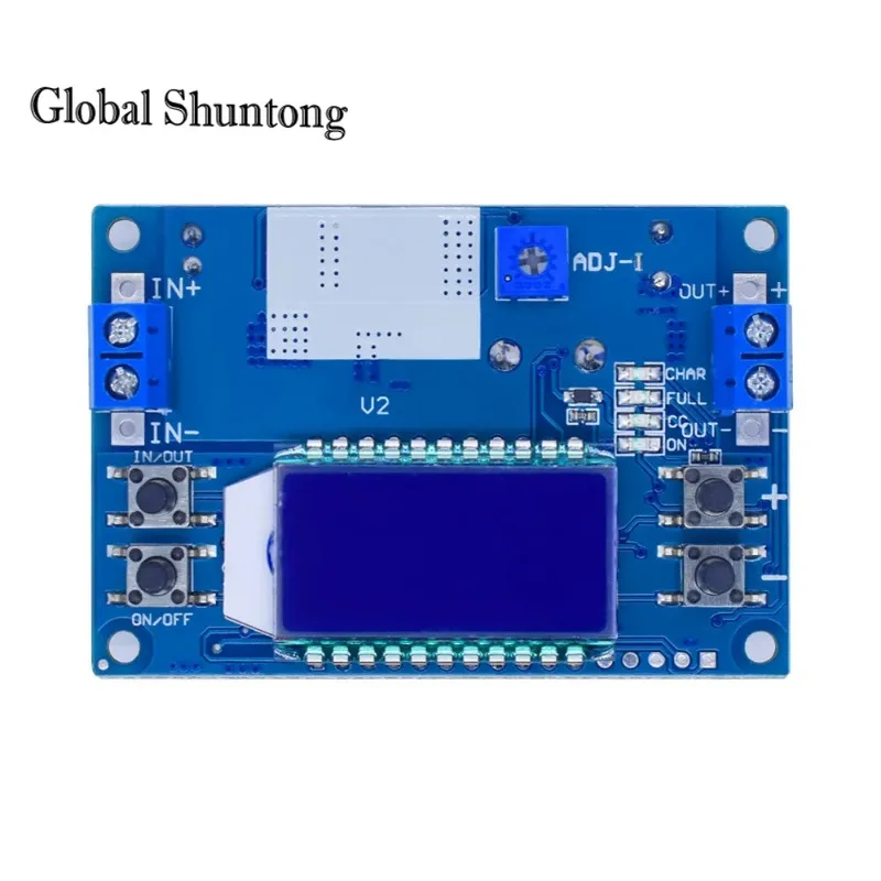 DC DC Step Down DC 6.5 -36V to 1.2-32V 5A CC/CV LCD Digital Display Adjustable Buck Power Supply Voltage Regulator with Case