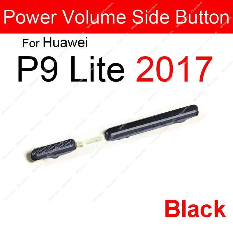 Power Volume Buttons For Huawei P9 EVA-L09 L19 P9 Plus P9 Lite 2016 P9 Lite 2017 Side Power Volume Keys On OFF Keys Repair Parts