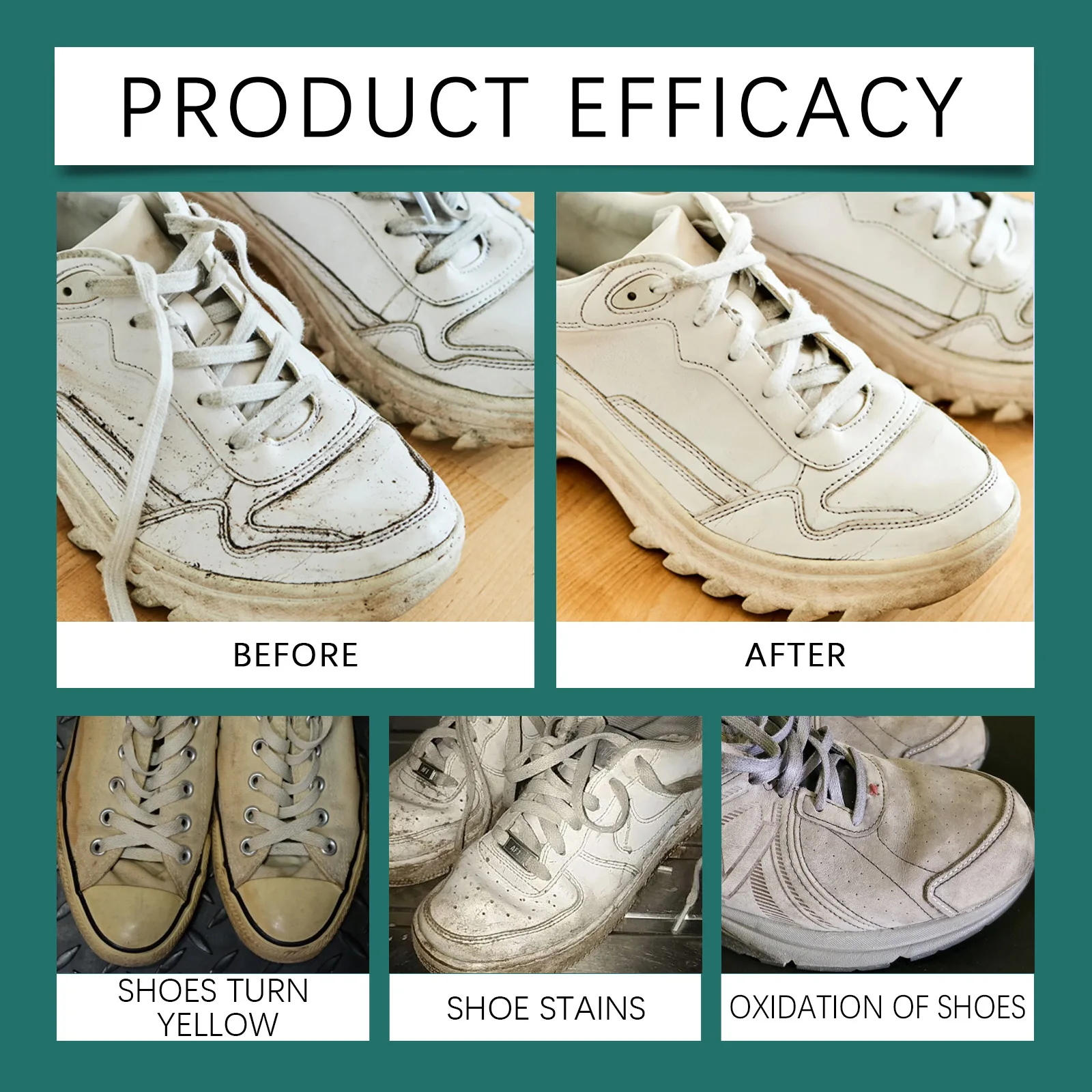 Professional White Shoe Cleane - White Sneaker Care Kit recension och pris