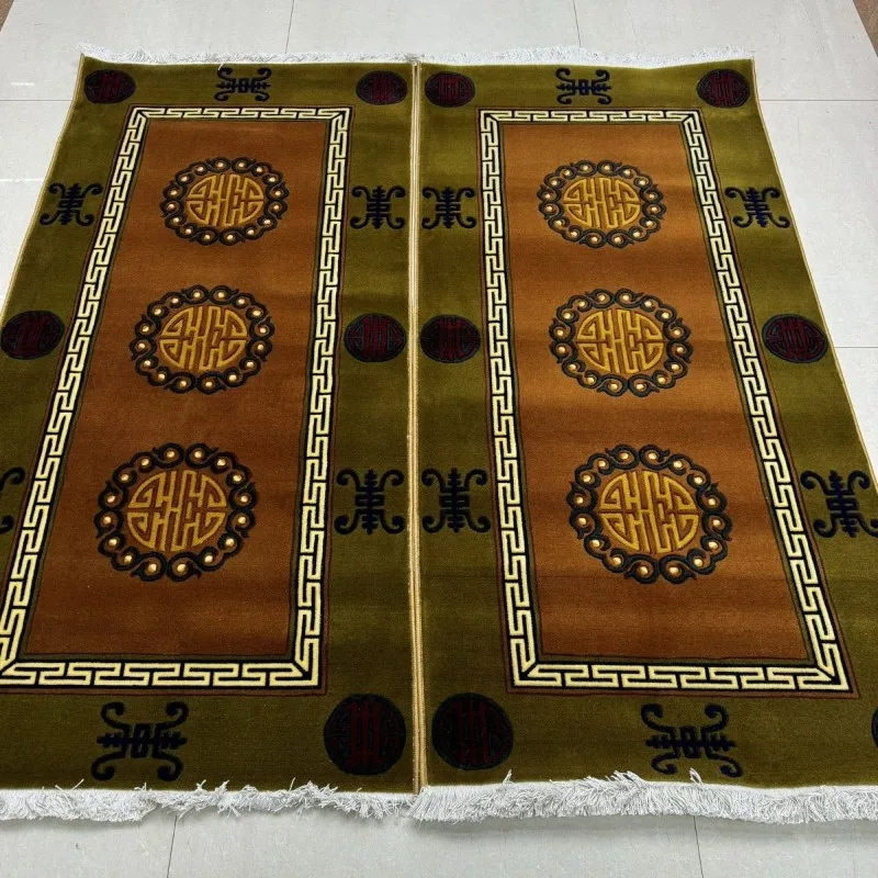 New Chinese Tibetan carpet cashmere sofa cushion, tapestry wooden couch seat mattress blanket, thickened blanket ethnic