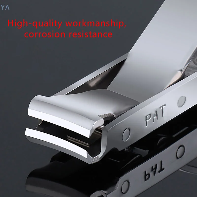 [Y] Ultra-Thin Nail Clippers Collapsible Portable Travel Fingernail Keychain Nail Scissors Cutter Stainless Steel Manicure Tool