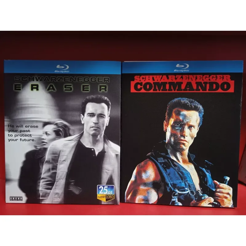 Arnold Schwarzenegger Classic Film The Evaporation Order Devil Commander Blu-ray Disc