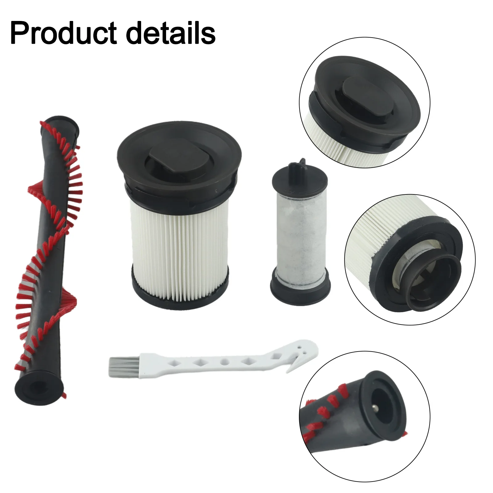 Filter Main Roller Cleaning Brush=-= Bar-= For Miele Triflex HX1 Cat & Dog, For Triflex HX1 Pro Vacuum Cleaner Accessories