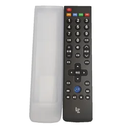 Transparent Dust Protect Protective Storage Bag Portable Silicone Air Condition Control Case TV Remote Control Cover