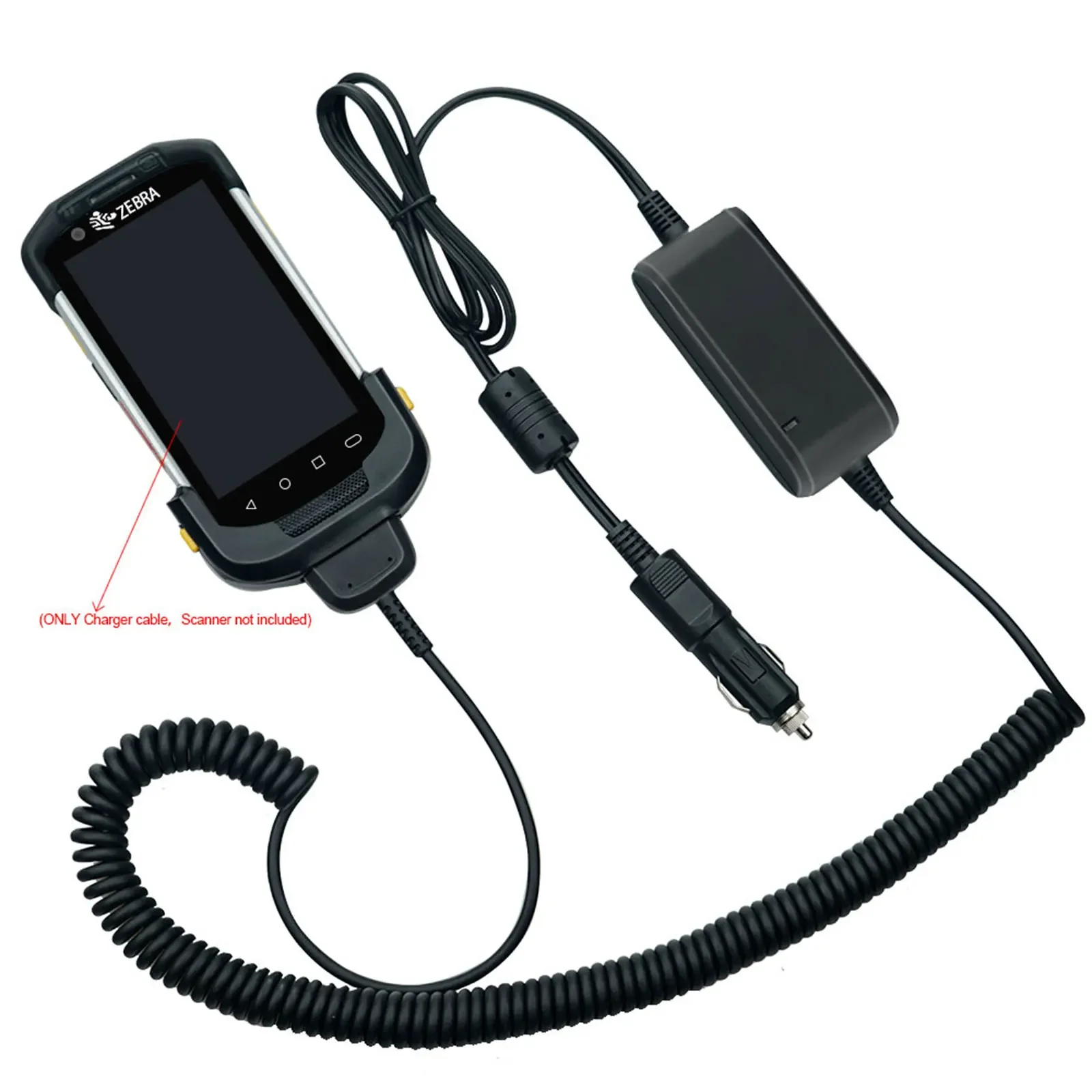 

Vehicle Car Charger Cable for Symbol Zebra TC70 TC75 TC77 TC72 ( CHG-TC7X-CLA1-01)