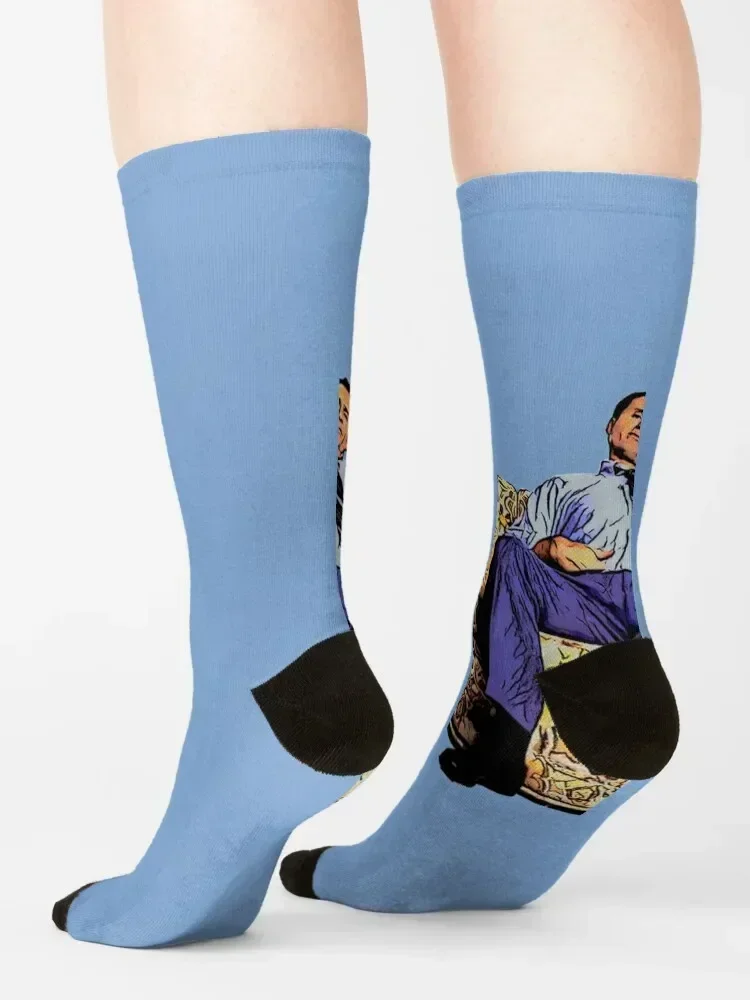 جوارب Al Bundy الكلاسيكية التي شيرت الأزهار تسلق كرة السلة هدية مضحكة للفتيات والرجال #4