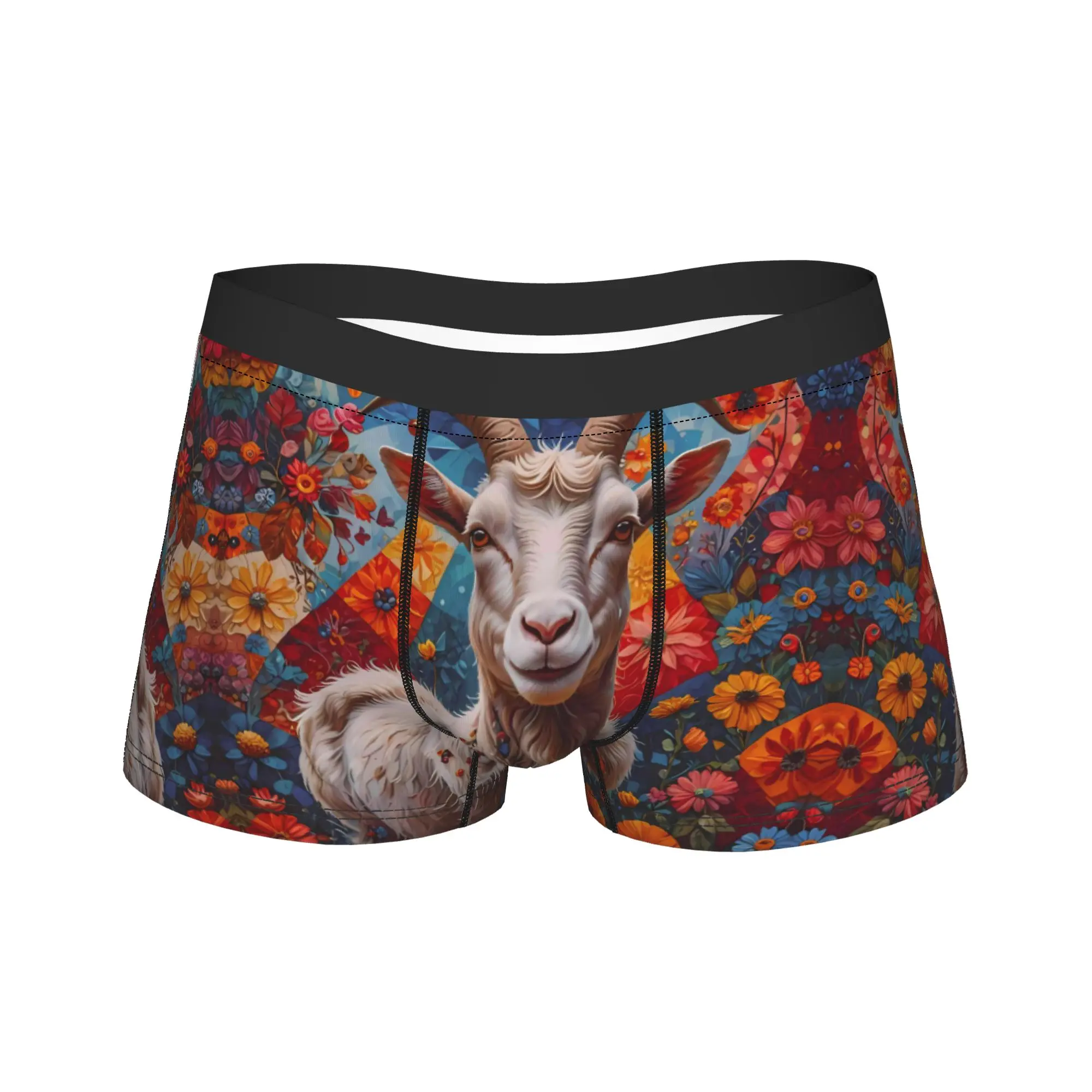 

Highland Cattle Cow Men'S Boxer Briefs, Style Print Breathable Underwear, Comfortable Daily & Casual Wear