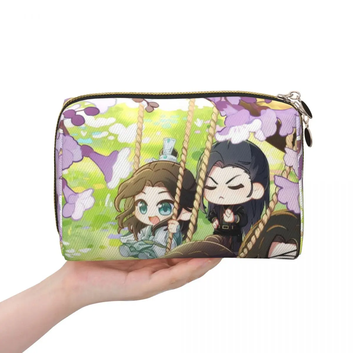 Heaven Official's Blessing Anime (13) Women Cosmetic Bag Travel Makeup Organizer Pouch Toiletry Storage Dopp Kit Box