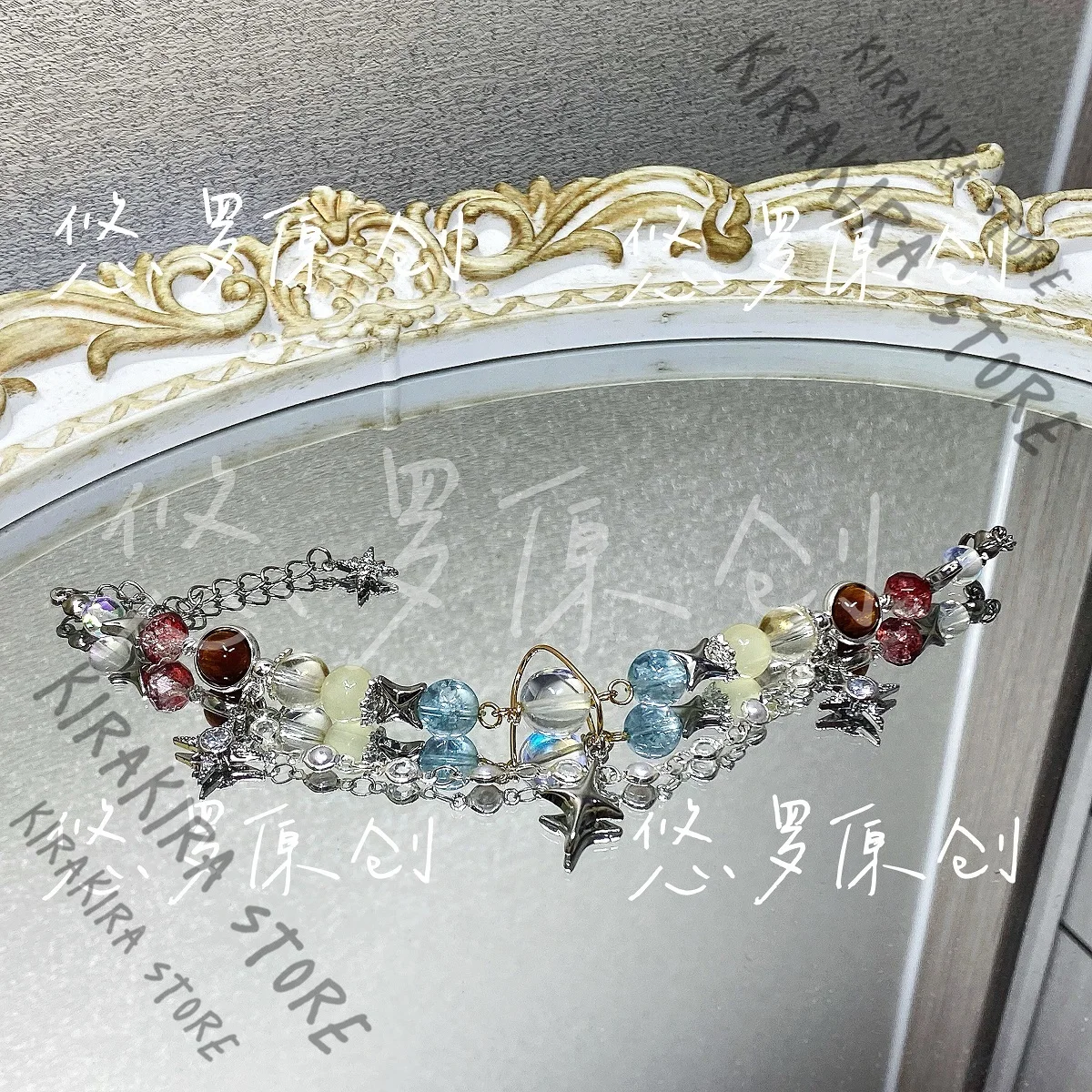 逆: 1999 Kiperina ハンドストリングビーズブレスレットハンドチェーンアクセサリーコスプレバングル Diy 手芸アニメ高品質飾り