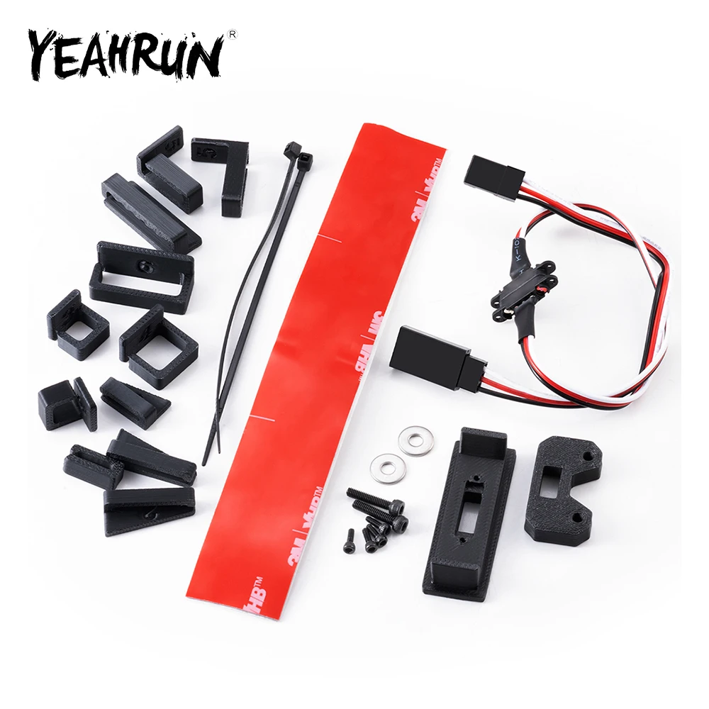 YEAHRUN Top and Bottom Magnetic Attachment Kit for 1/14  ARRMA Mojave GROM Desert Buggy Model Car Accessories