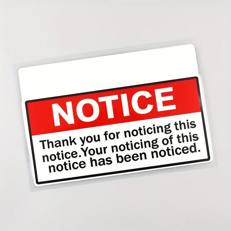 Car sticker Scratch Sticker scar sticker warnings funny tool notification decal PVC car sticker