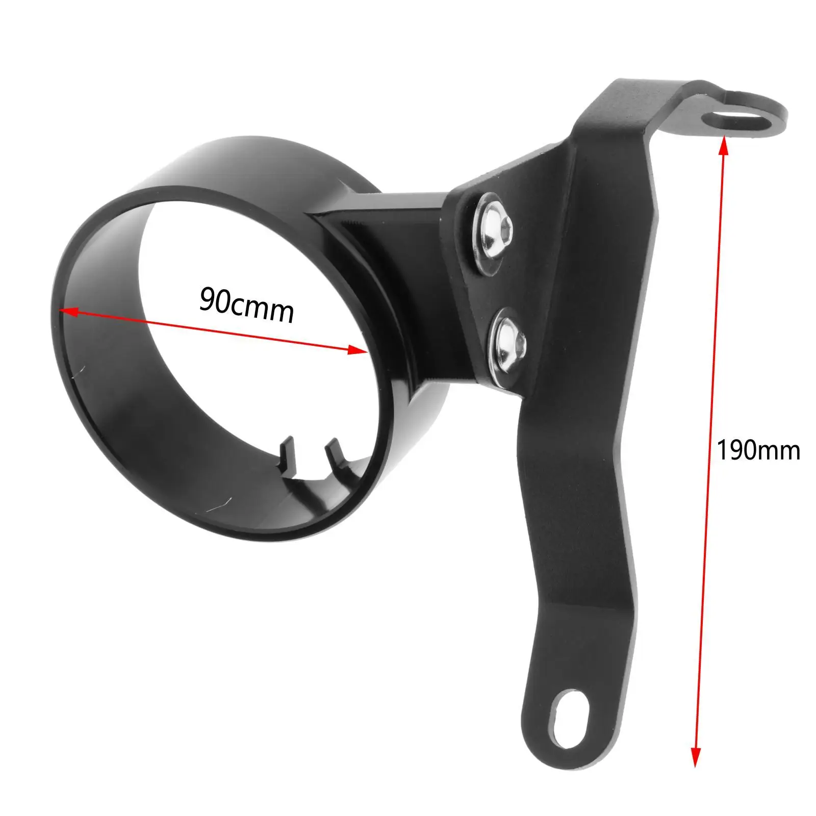 

Adjustable Motorcycle Speedometer Bracket Black Iron Handlebar Mounting Kit for Sportster 883 2004-2020 Tank Lift Support