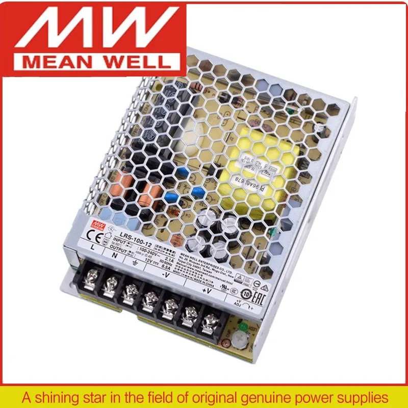 

Импульсный источник питания MEAN WELL, 100 Вт, с одним выходом LRS-100-3.3 LRS-100-5 LRS-100-12 LRS-100-15 LRS-100-24 LRS-100-36 LRS-100-48