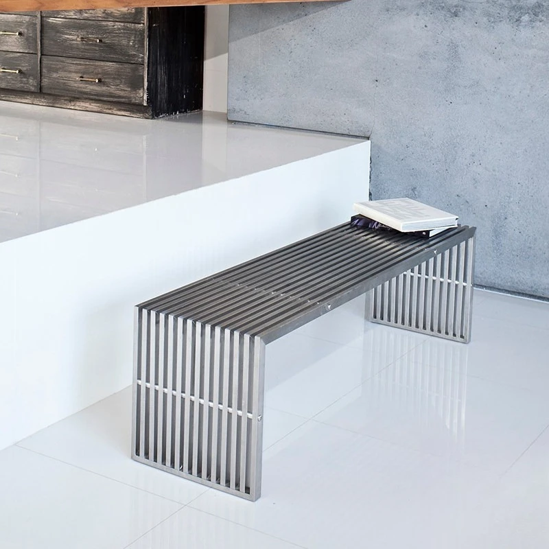 Box life modern simple stainless steel edge few