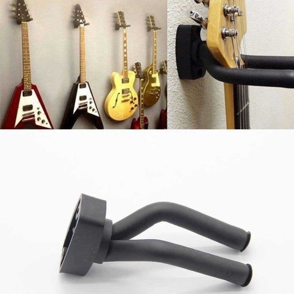 Electric Guitar Holder Wall Mount Metal Bass Ukulele Violin Hook Display Hanger Household Living Room Supplies