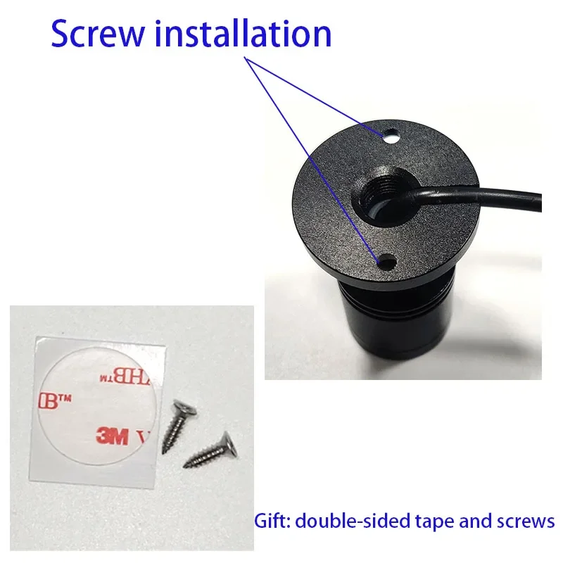 USB 5V Led SpotLight 1W 3W Surface Mounted Cabinet Showcase Counter glass box Jewelry Lamp multi-angle Ceiling Mini Spotlight