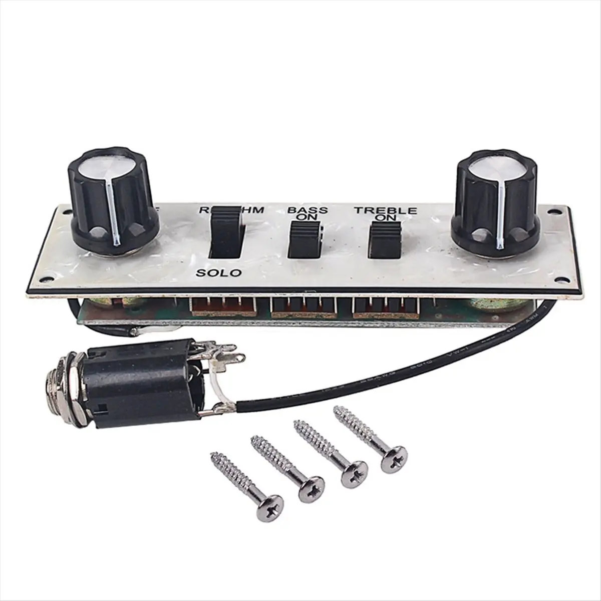 L79A Prewired Width Control Plate Loaded Switch Wiring Harness Guitar Circuit Board Stringed Instruments Accessories