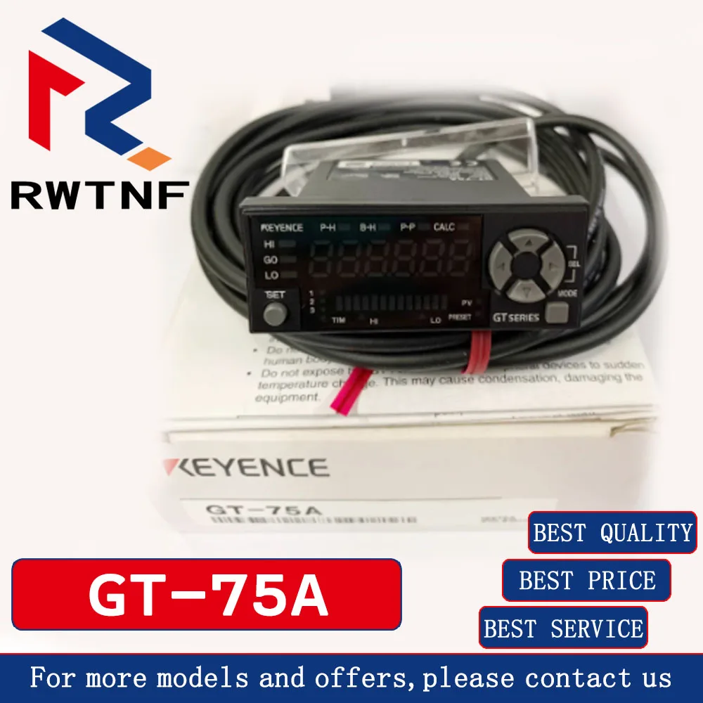 ยี่ห้อใหม่ของแท้ GT-75A KEYENCE ทั่วไปเซ็นเซอร์ติดต่อดิจิตอล,100% Original คลังสินค้าสต็อก