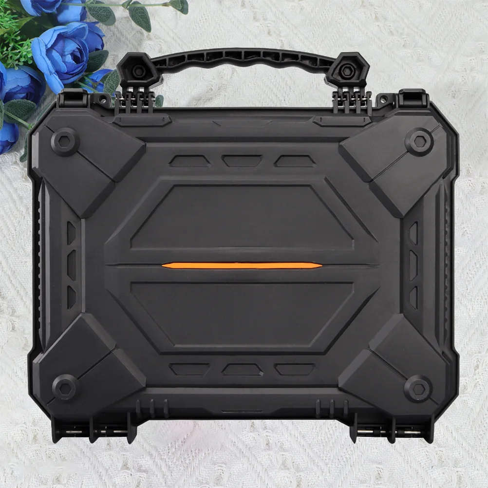 5L Waterproof Dustproof Tool Box 32Cm Black High Density Shockproof Sponge For Camera Digital Accessories Storage With