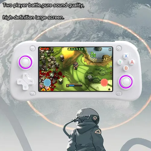 Imagen 2 del producto Consola de juegos portátil Retro XF43, sistema Linux de código abierto de 4,3 pulgadas, reproductores de juegos portátil de bolsillo, reproductor de dispositivos de vídeo