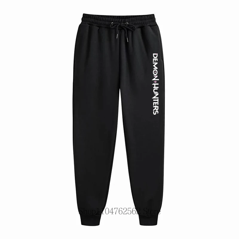 

Demon Hunter Printed Men Casual Sports Pants Fashion Women Fitness Jogging Long Pants Running Training Fleece Sweatpants