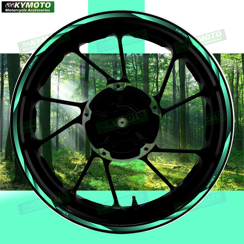 

For HONDA CB1100 CB 1100 motorcycle accessories 17 inch front and rear wheel stickers fairing reflective stickers decoration