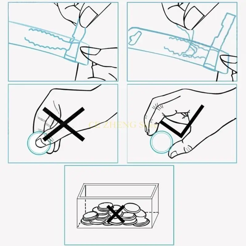 E56B 20 피스/10 피스 LR44 AG13 시계 배터리, 신뢰성 성능 1.5V 버튼 셀 배터리 소형 전자 장치