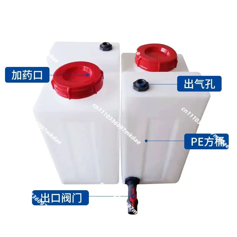 Square horizontal water storage tank food grade square water storage tank outdoor acid and alkali resistant vertical water tank