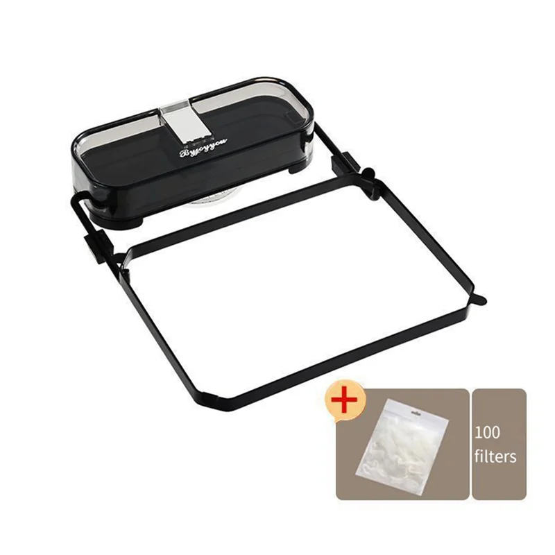 Abgr-ventilador de cozinha com ventosa, filtro de canto, filtro de pia sobre sacos de malha