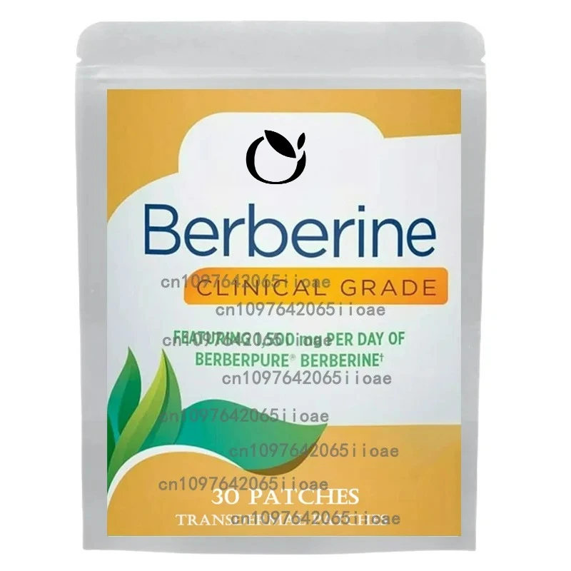 

30 Patches Berberine Transdermal Patches Immune System, Cardiovascular Heart