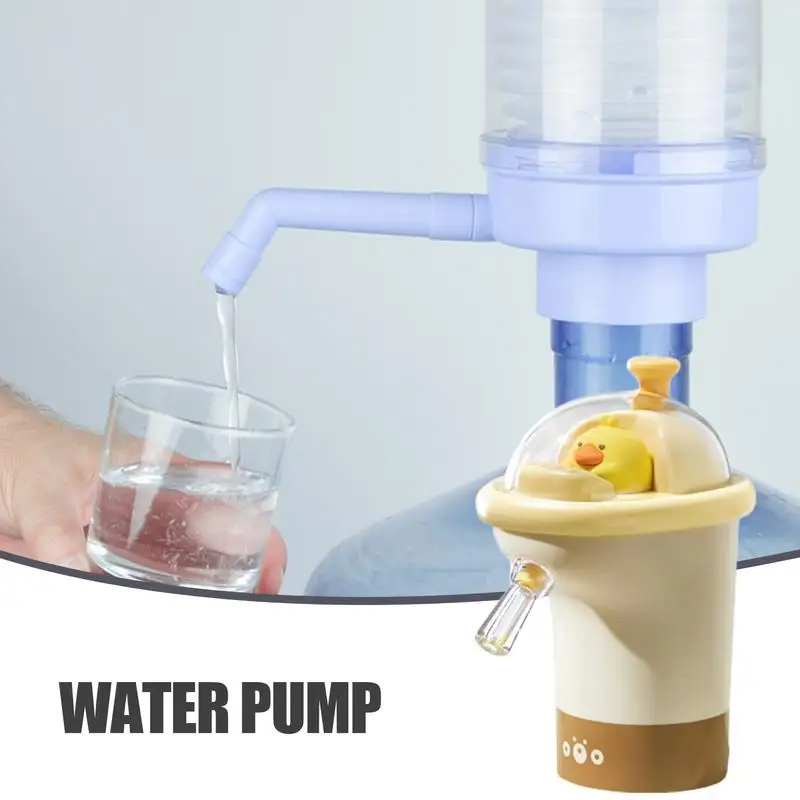 

Portable Water Bottle Pump USB Charging Water Bottle Dispenser Pump Powerful Motor Drinking Water Tool For Kitchen Work Area