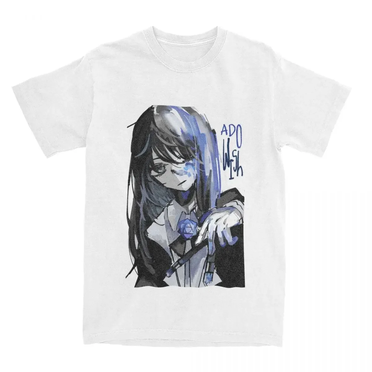 

New Arrival fashion heavyweight Men Ado Wish Concert Music Tour TShirt Accessories 100% Cotton Tshirt Clothes Casual Tees Summer