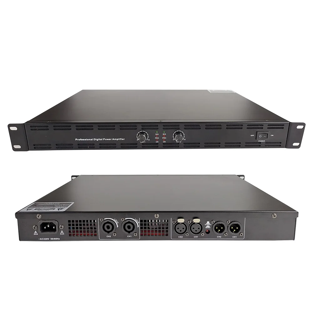 For Class D Pro Amp…