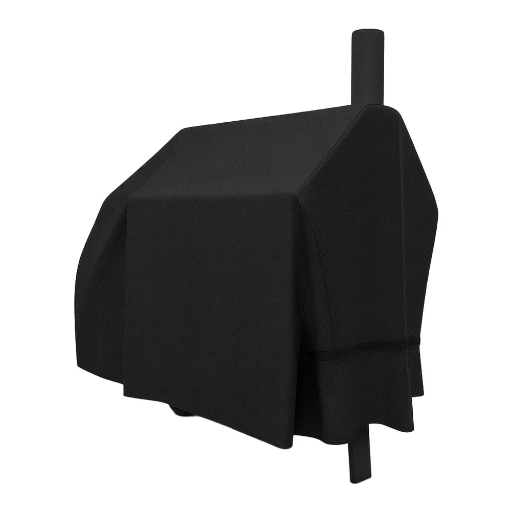 60Inch Waterproof Offset Grill Cover Fit Brinkmann=Royal=Gourmet New Braunfels,Windproof Straps,BBQ Smoker=Protection 60x28x38.5
