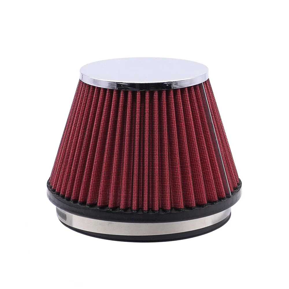 Sport Racing Car High Flow Air Filters Universal Cold Cone Air Intake Filters 150MM 89MM 3.5\'\' 6\'\' Car Air Intake Filter System