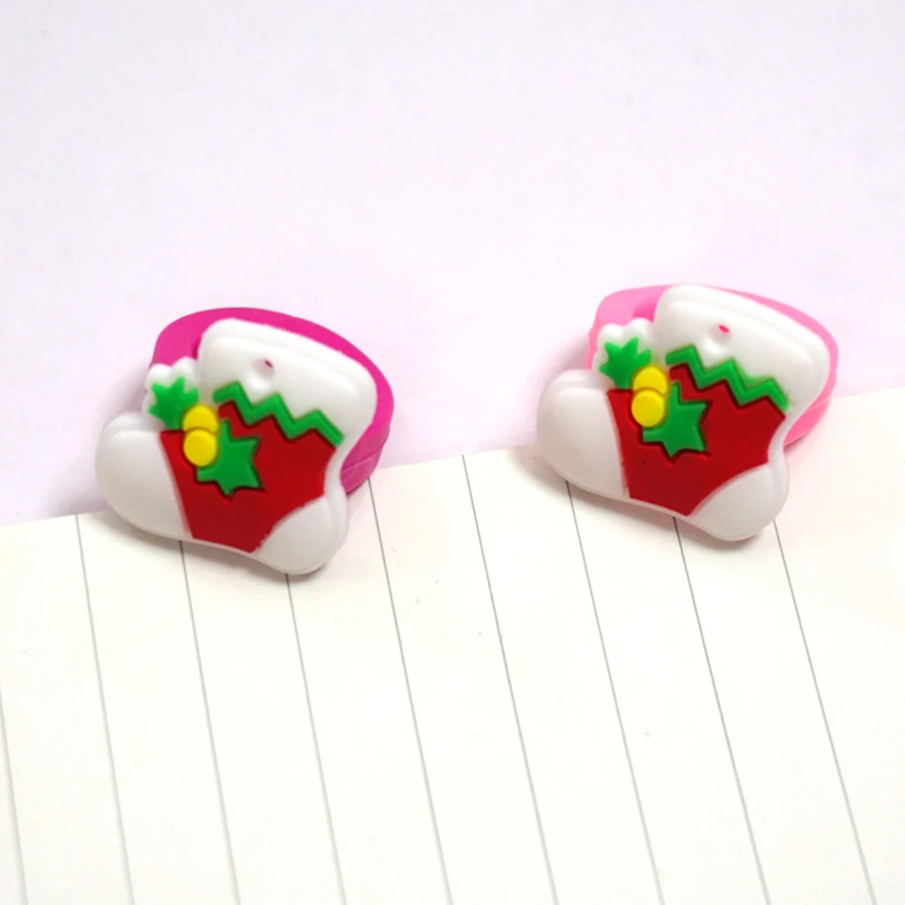 30-delige ringen voor kinderen Zacht PVC Niet giftig Comfortabel Kinderen dragen kerstringen voor kinderen Ideale geschenken Decoraties Vakantie