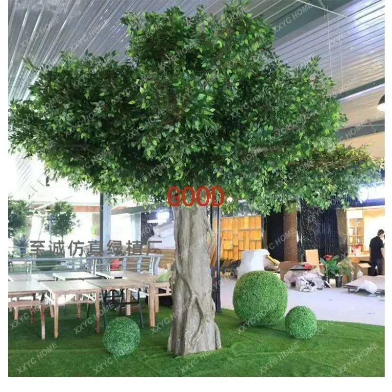

Imitative Tree Fake Trees Large Shopping Mall Hotel Indoor Ceiling Decorative Greenery Artificial Landscape decoration