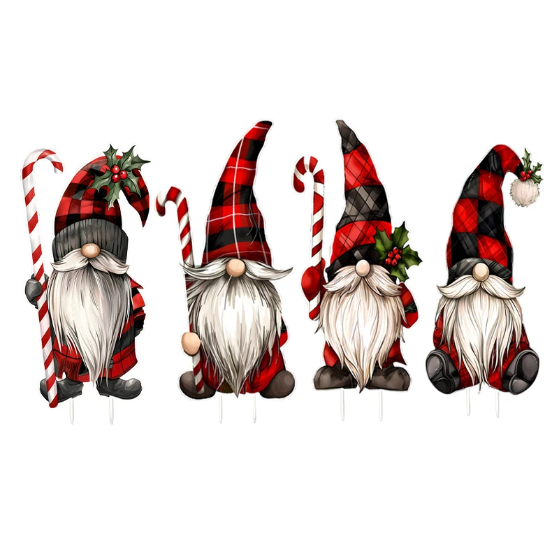 

Outdoor Christmas Decorations, Decorative Garden Stakes For Christmas Decor, Yard Signs Xmas Decorations