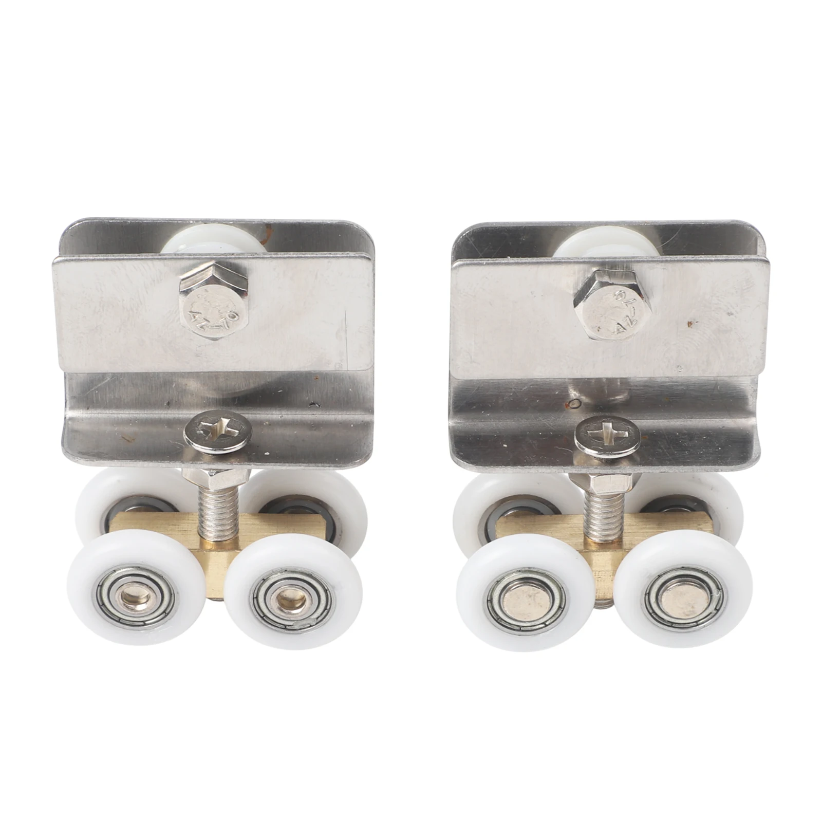 Bathroom Renovation Copper Pulley Bathroom Door Accessories Copper Roller For Glass Door Effortless Installation