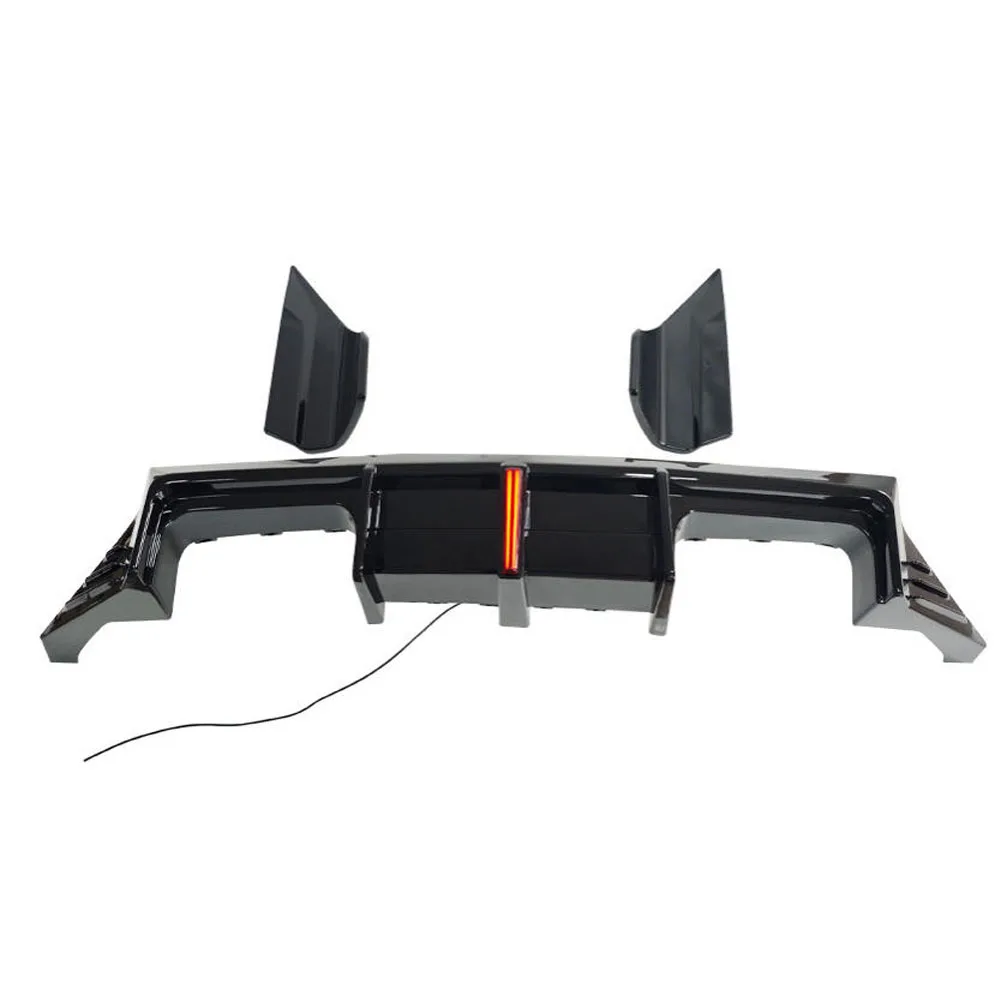 Car Rear Bumper Diffuser Lip for BMW 2 Series G87 M2 M2C 2021-2026 Bumper Side Corner Wrap Splitter Guard Protector Tuning